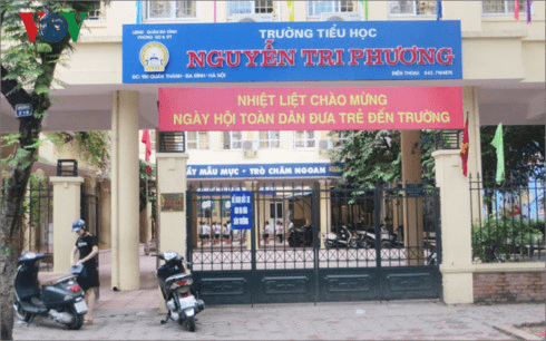 Trường tiểu học Nguyễn Tri Phương - Ba Đình, Hà Nội Trường tiểu học Nguyễn Tri Phương - Ba Đình, Hà Nội