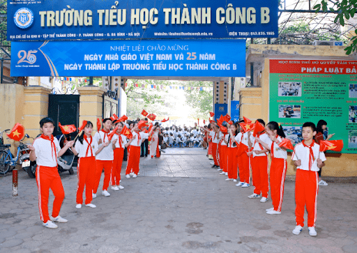Trường tiểu học Thành Công B - Ba Đình, Hà Nội Trường tiểu học Thành Công B - Ba Đình, Hà Nội