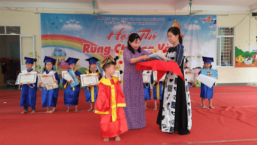 Một số hình ảnh trong Hội thi Rung chuông vàng của trường mầm non Thạch Đà B Một số hình ảnh trong Hội thi Rung chuông vàng của trường mầm non Thạch Đà B