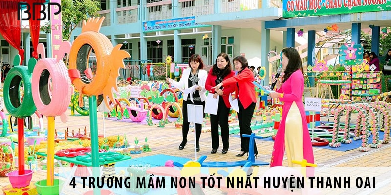 Top 4 trường mầm non tốt nhất huyện Thanh Oai