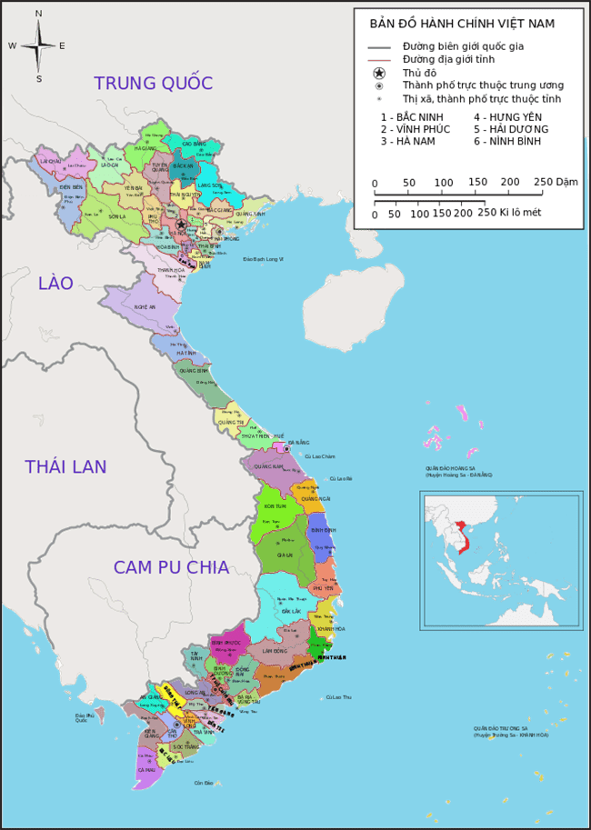 Đường biên giới của Việt Nam với Lào là dài nhất Đường biên giới của Việt Nam với Lào là dài nhất