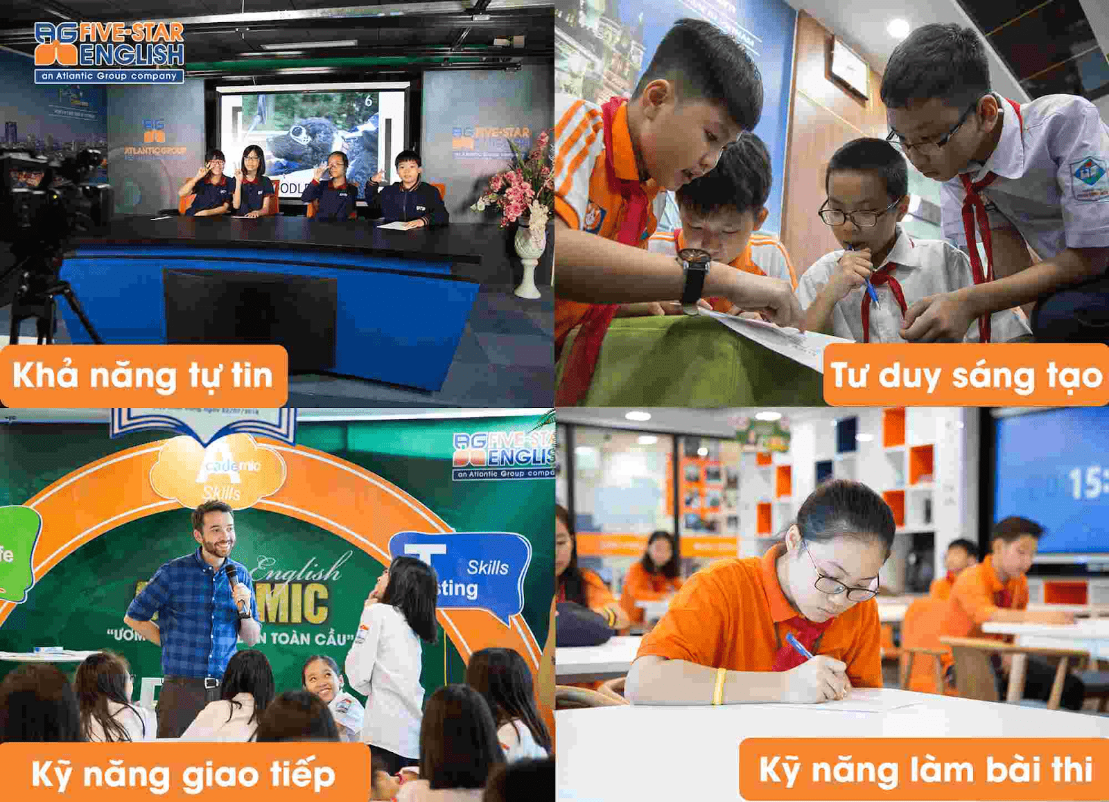 Các em học sinh tham gia cuộc thi “Making your dream come true” Các em học sinh tham gia cuộc thi “Making your dream come true”