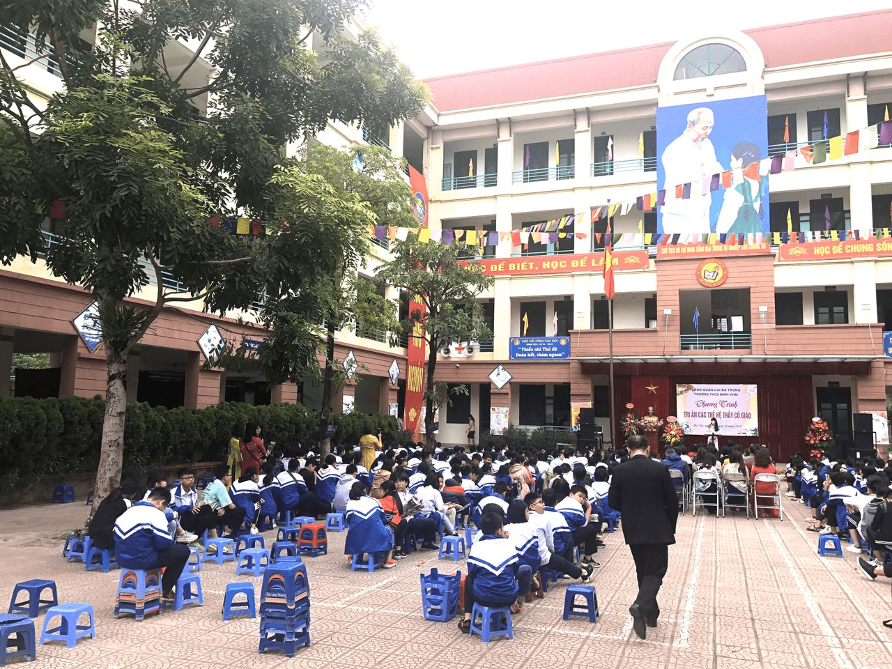 Trường THCS Minh Khai - phường Thanh Nhàn Trường THCS Minh Khai - phường Thanh Nhàn