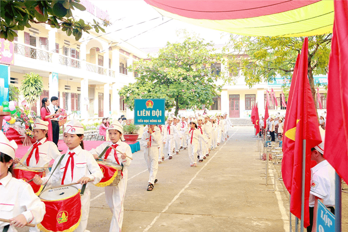 Trường tiểu học Hồng Hà - xã Hồng Hà Trường tiểu học Hồng Hà - xã Hồng Hà