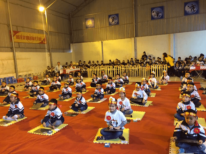 Cuộc thi Rung chuông vàng của trường tiểu học Sài Sơn B Cuộc thi Rung chuông vàng của trường tiểu học Sài Sơn B