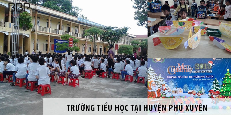 3 trường tiểu học tốt nhất tại huyện Phú Xuyên