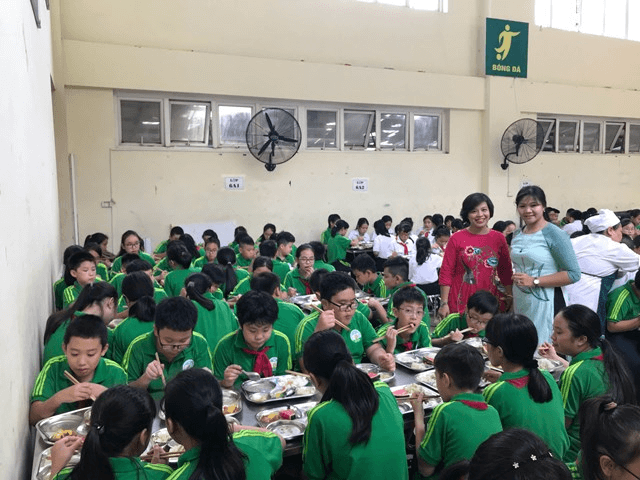 Khu nhà ăn của trường THCS Nguyễn Tri Phương Khu nhà ăn của trường THCS Nguyễn Tri Phương