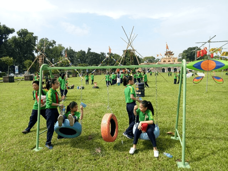 Các em được tham quan dã ngoại và đón Trung thu tại di tích lịch sử Hoàng Thành Thăng Long Các em được tham quan dã ngoại và đón Trung thu tại di tích lịch sử Hoàng Thành Thăng Long