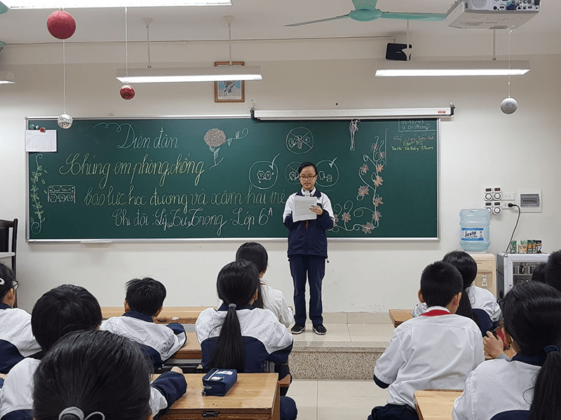 Diễn đàn “Chúng em phòng chống bạo lực học đường và xâm hại trẻ em” Diễn đàn “Chúng em phòng chống bạo lực học đường và xâm hại trẻ em”