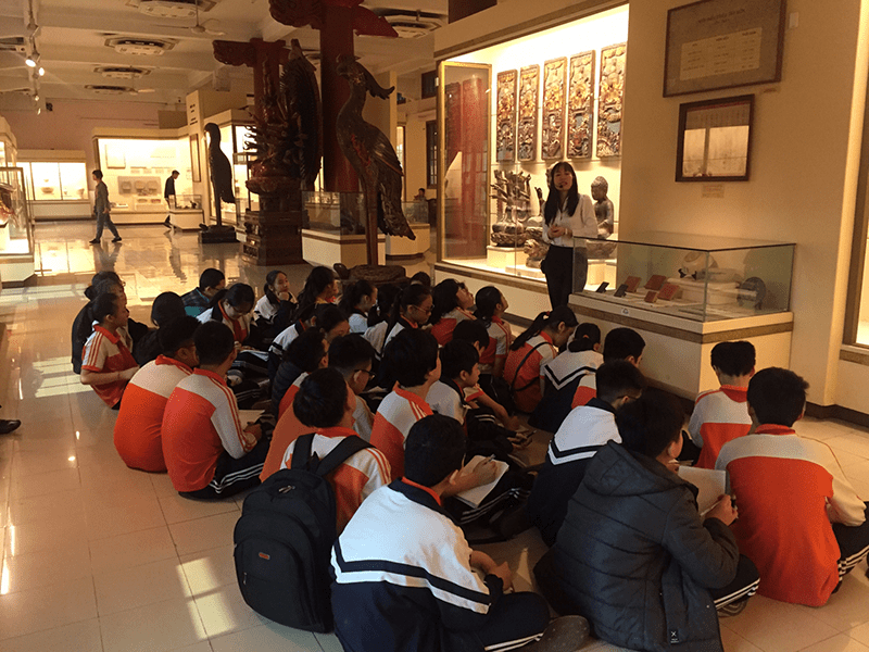 Buổi học tập thực tế tại Bảo tàng Lịch sử Quốc gia Buổi học tập thực tế tại Bảo tàng Lịch sử Quốc gia