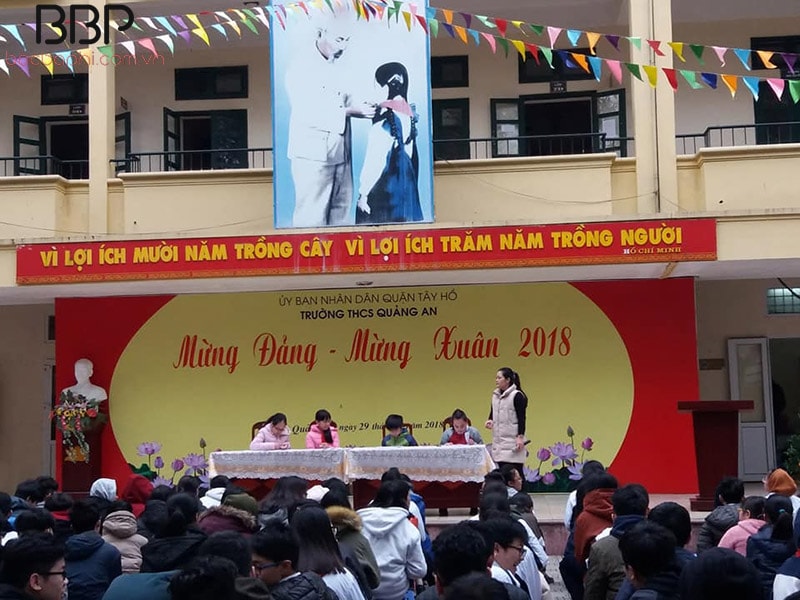 Hoạt động chuyên đề: “Mừng Đảng - mừng Xuân” của trường THCS Quảng An Hoạt động chuyên đề: “Mừng Đảng - mừng Xuân” của trường THCS Quảng An