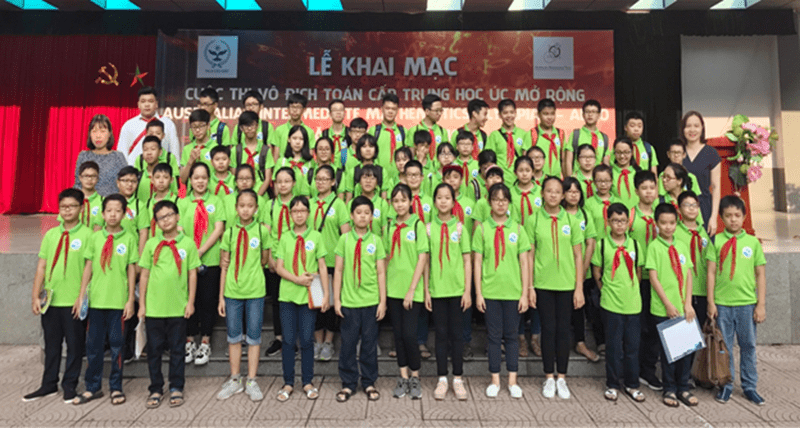 Cuộc thi vô địch toán cấp trung học Úc mở rộng cũng có sự góp mặt của học sinh trường THCS Ái Mộ Cuộc thi vô địch toán cấp trung học Úc mở rộng cũng có sự góp mặt của học sinh trường THCS Ái Mộ