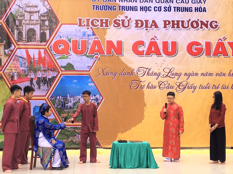 Chương trình Tìm hiểu lịch sử địa phương của nhà trường Chương trình Tìm hiểu lịch sử địa phương của nhà trường