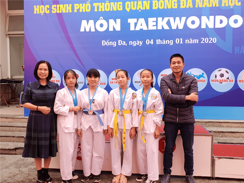 Học sinh nhà trường đạt Huy chương Vàng trong Hội khỏe Phù Đổng cấp Quận năm học 2019-2020 Học sinh nhà trường đạt Huy chương Vàng trong Hội khỏe Phù Đổng cấp Quận năm học 2019-2020