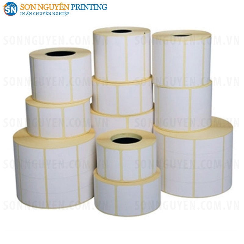 Giấy in decal AL thường dùng trong in tem truy xuất Giấy in decal AL thường dùng trong in tem truy xuất