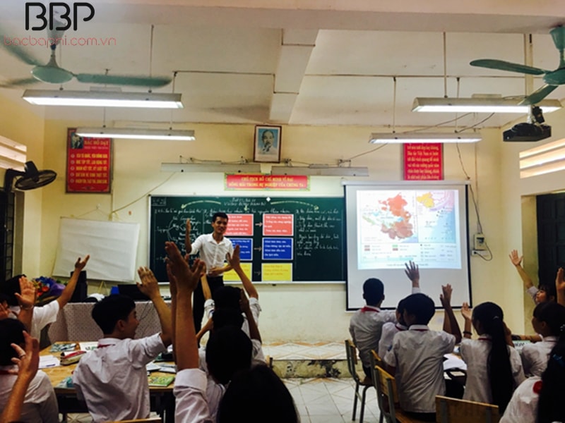 Một tiết học của thầy và trò trường THCS Đan Phượng Một tiết học của thầy và trò trường THCS Đan Phượng