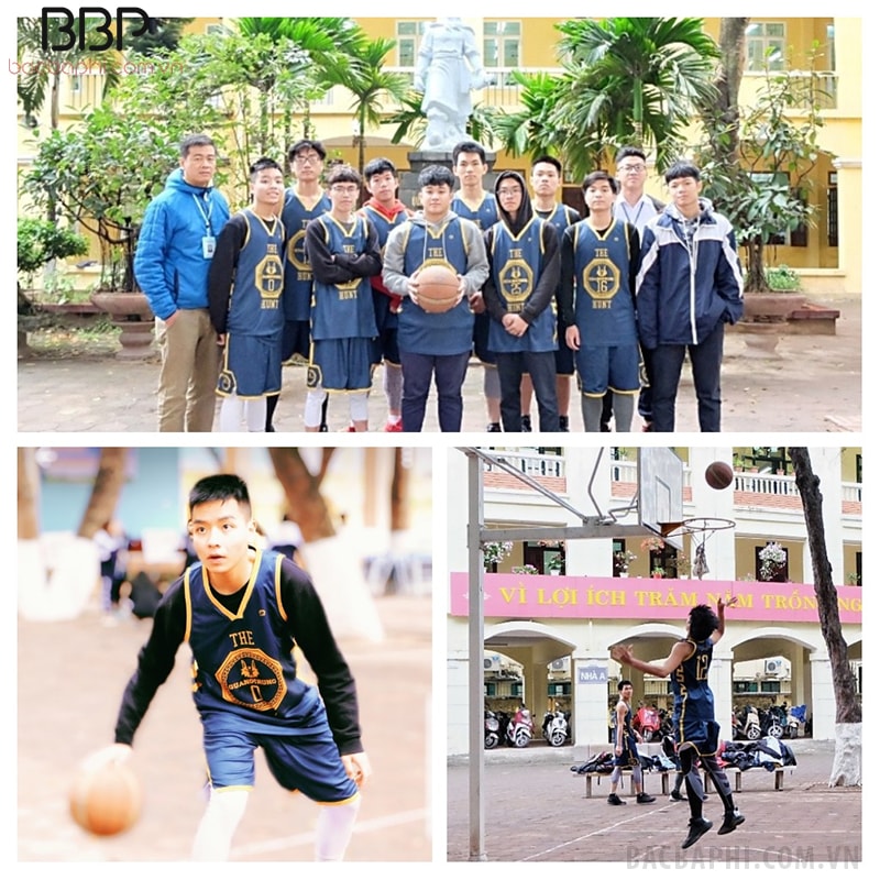 Đội bóng rổ của trường THPT Quang Trung Đội bóng rổ của trường THPT Quang Trung