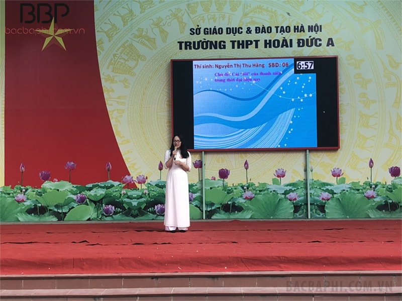 Cuộc thi hùng biện của trường THPT Hoài Đức A Cuộc thi hùng biện của trường THPT Hoài Đức A