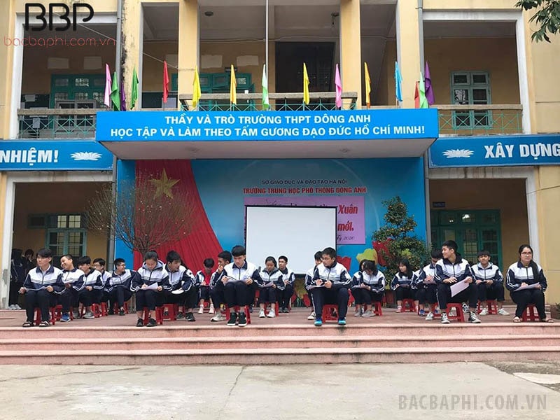 Buổi sinh hoạt dưới cờ: “Toán học và những con số” của học sinh trường THPT Đông Anh Buổi sinh hoạt dưới cờ: “Toán học và những con số” của học sinh trường THPT Đông Anh
