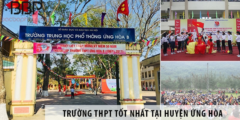 Gợi ý 3 trường THPT công lập tốt nhất tại huyện Ứng Hòa