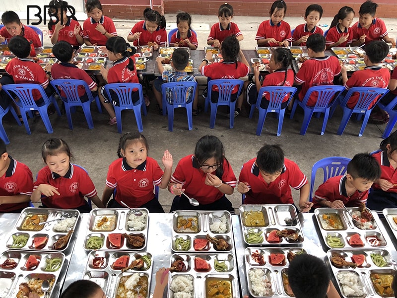 Nhà ăn tại trường tiểu học Chu Văn An, Quận Tân Bình Nhà ăn tại trường tiểu học Chu Văn An, Quận Tân Bình