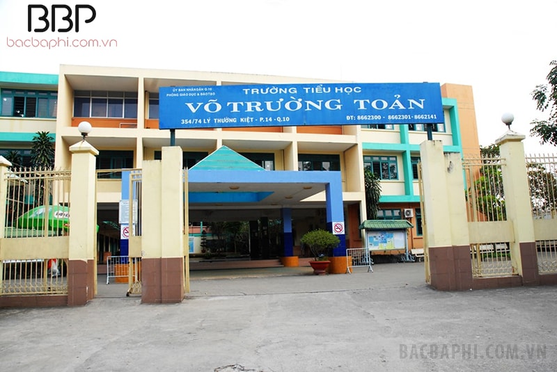 Trường tiểu học Võ Trường Toản - phường 14 Trường tiểu học Võ Trường Toản - phường 14