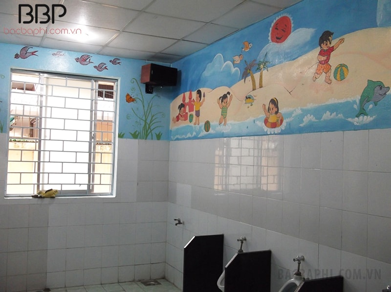 Nhà vệ sinh thoáng mát, sạch sẽ Nhà vệ sinh thoáng mát, sạch sẽ
