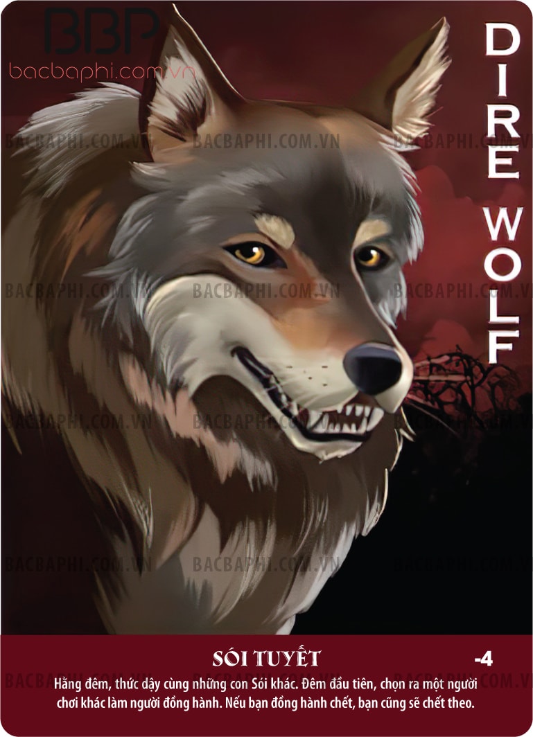 Dire Wolf (Sói tuyết) Dire Wolf (Sói tuyết)