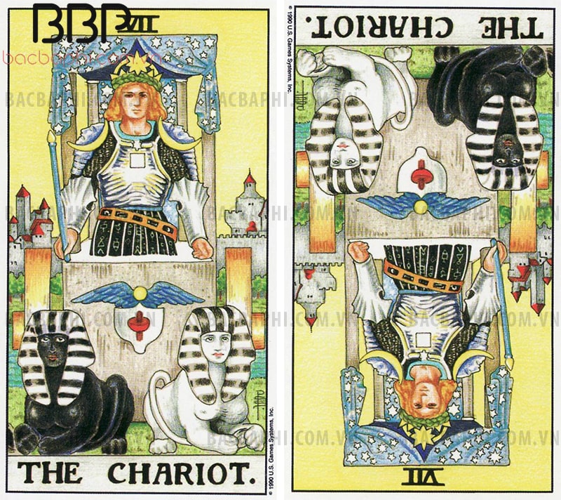 Lá bài VII – The Chariot (Chiến xa) Lá bài VII – The Chariot (Chiến xa)