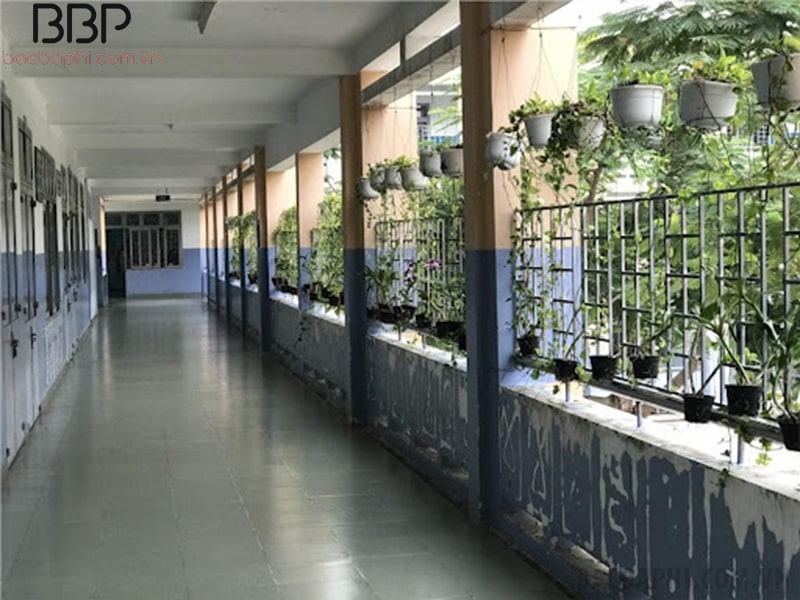 Hành lang các lớp học tại trường Phú Mỹ Hưng Hành lang các lớp học tại trường Phú Mỹ Hưng